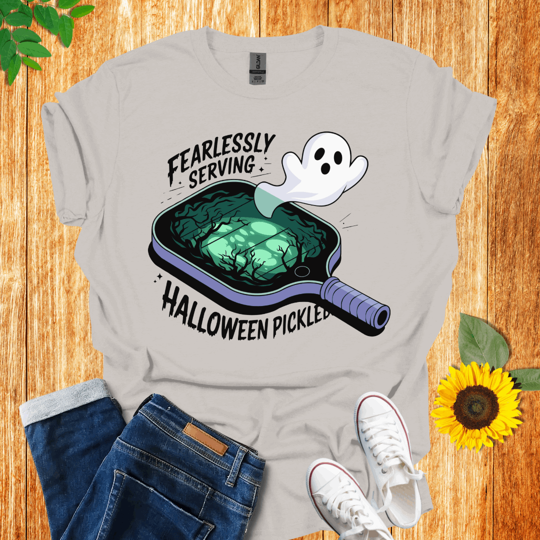 Haunted Paddle Pickleball T-Shirt
