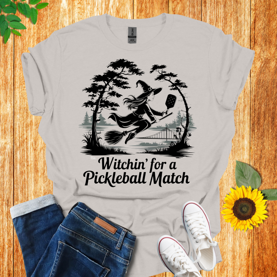 Witch's Game Pickleball T-Shirt