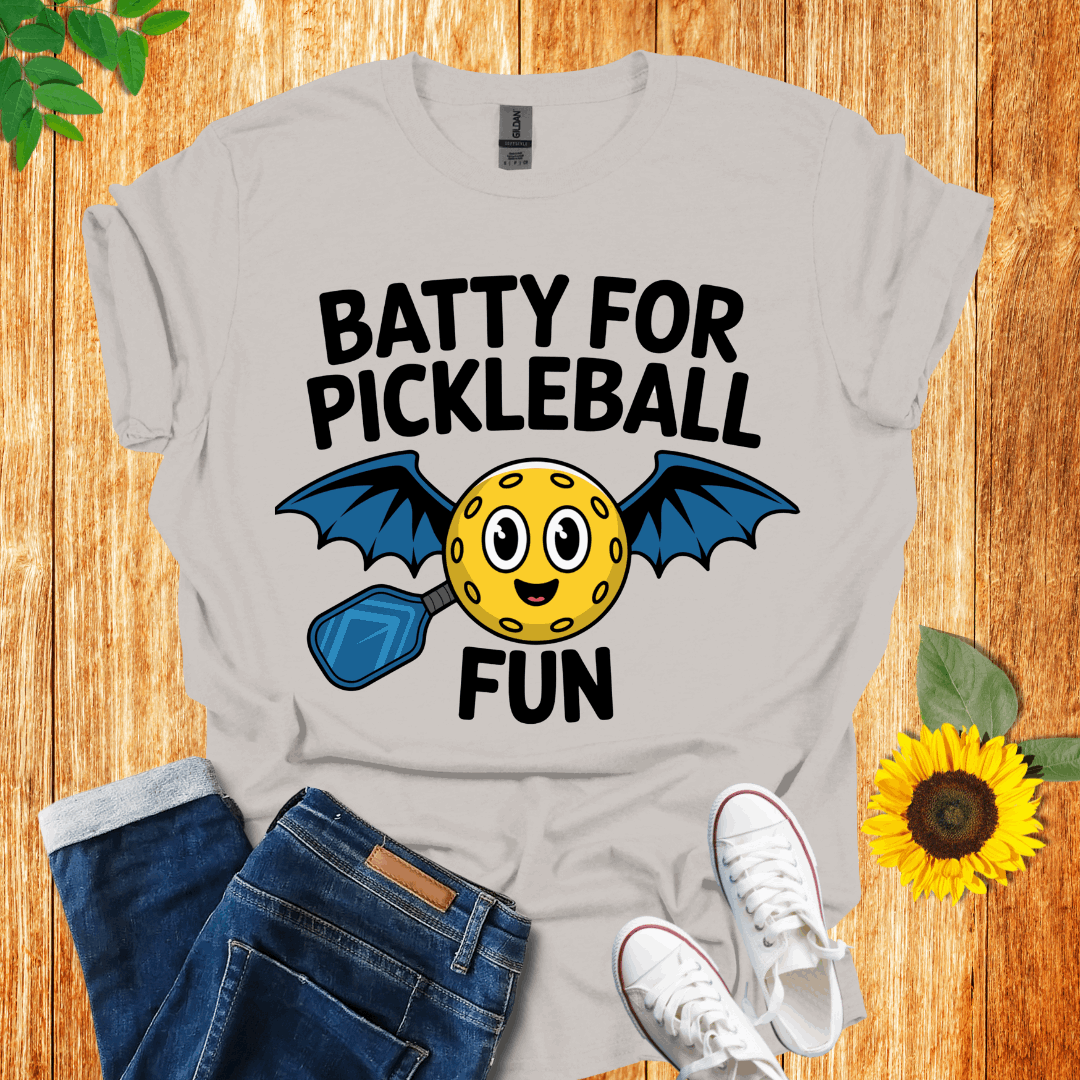 Batty for Pickleball T-Shirt