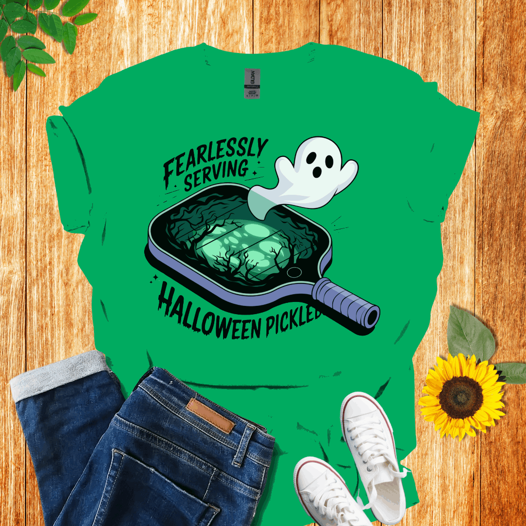 Haunted Paddle Pickleball T-Shirt