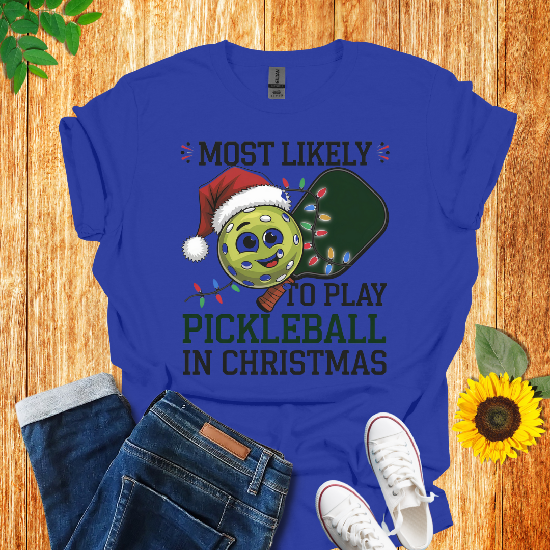 Pickleball Christmas Unisex T-Shirt