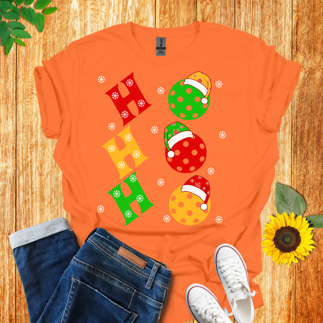 Ho Ho Ho pickleball T-Shirt