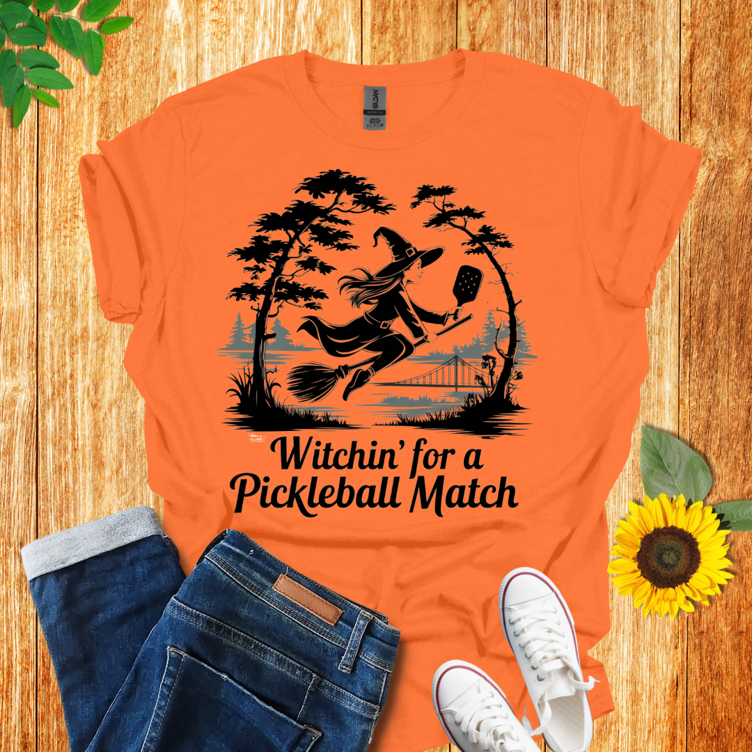 Witch's Game Pickleball T-Shirt