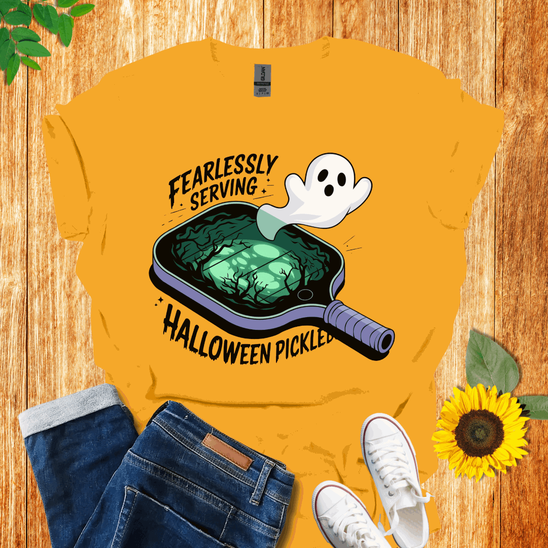 Haunted Paddle Pickleball T-Shirt