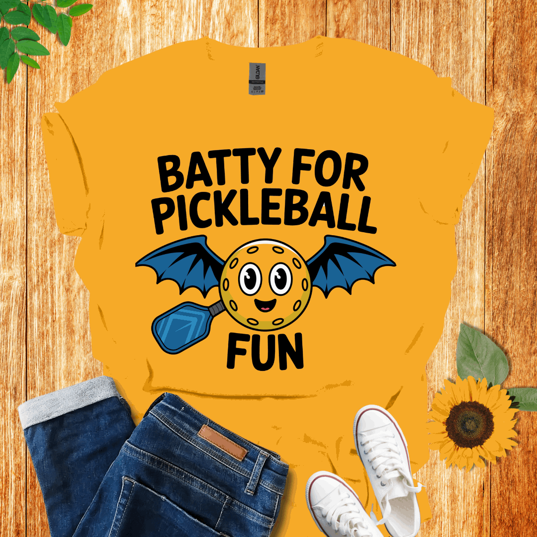 Batty for Pickleball T-Shirt
