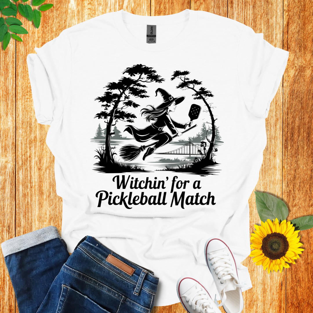 Witch's Game Pickleball T-Shirt