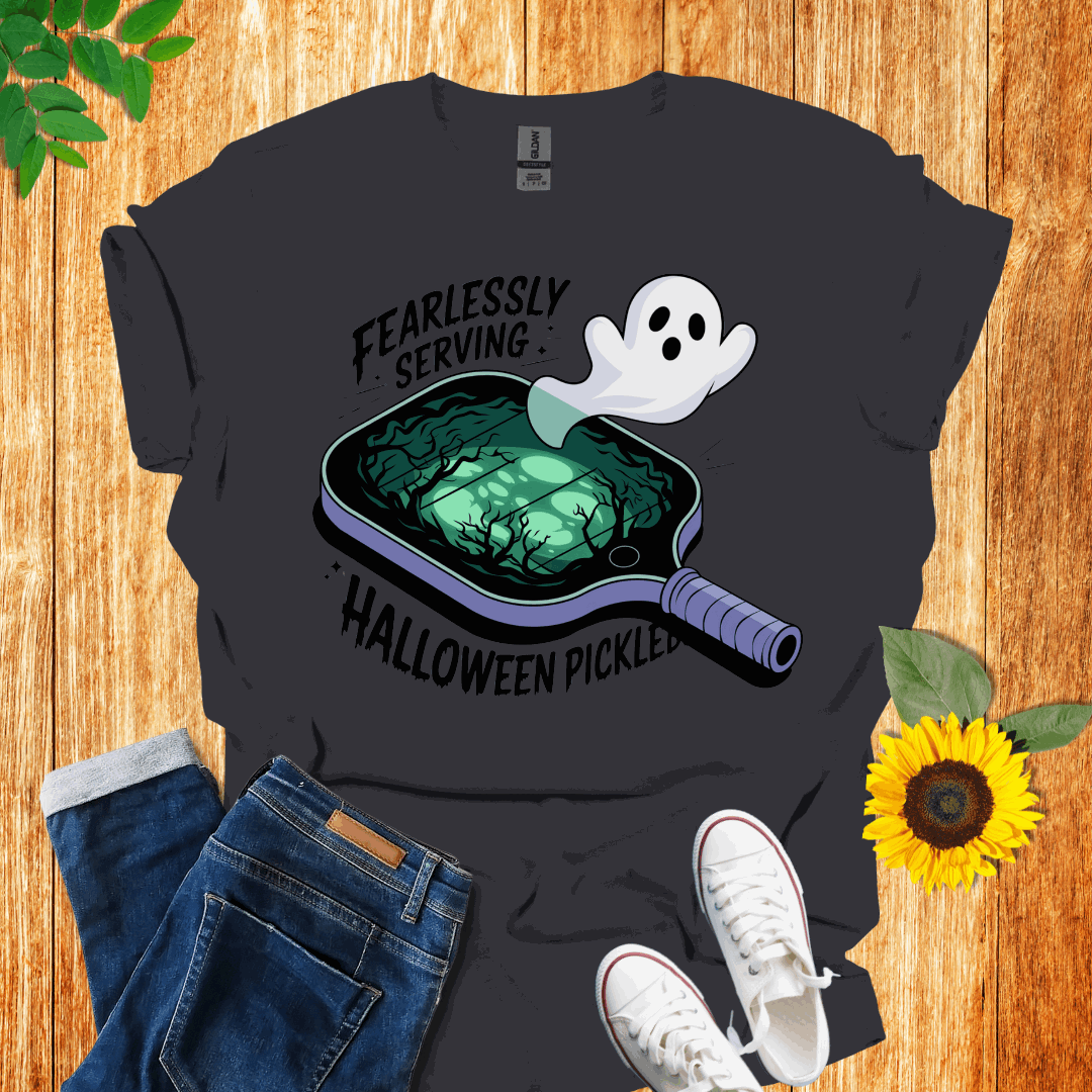 Haunted Paddle Pickleball T-Shirt