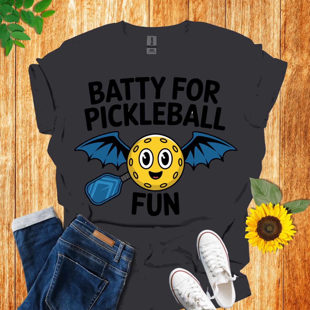 Batty for Pickleball T-Shirt