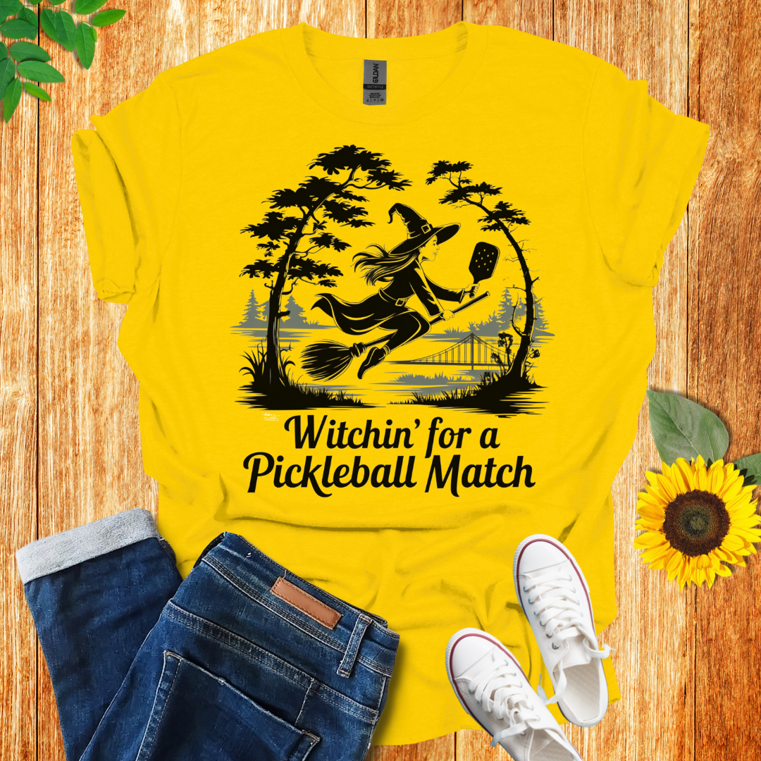 Witch's Game Pickleball T-Shirt