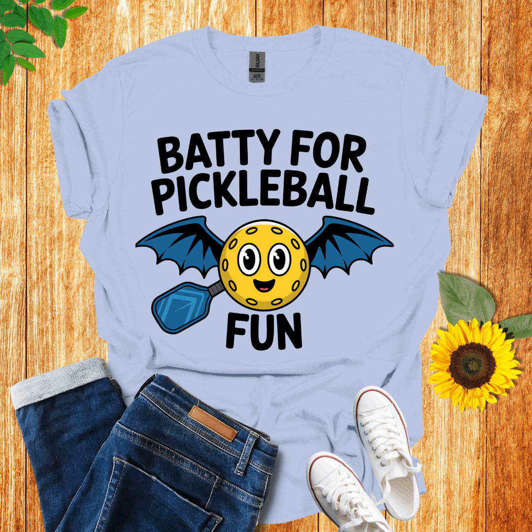 Batty for Pickleball T-Shirt
