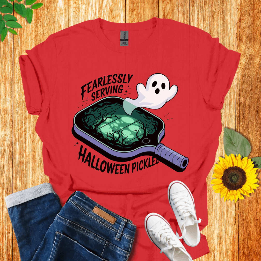 Haunted Paddle Pickleball T-Shirt