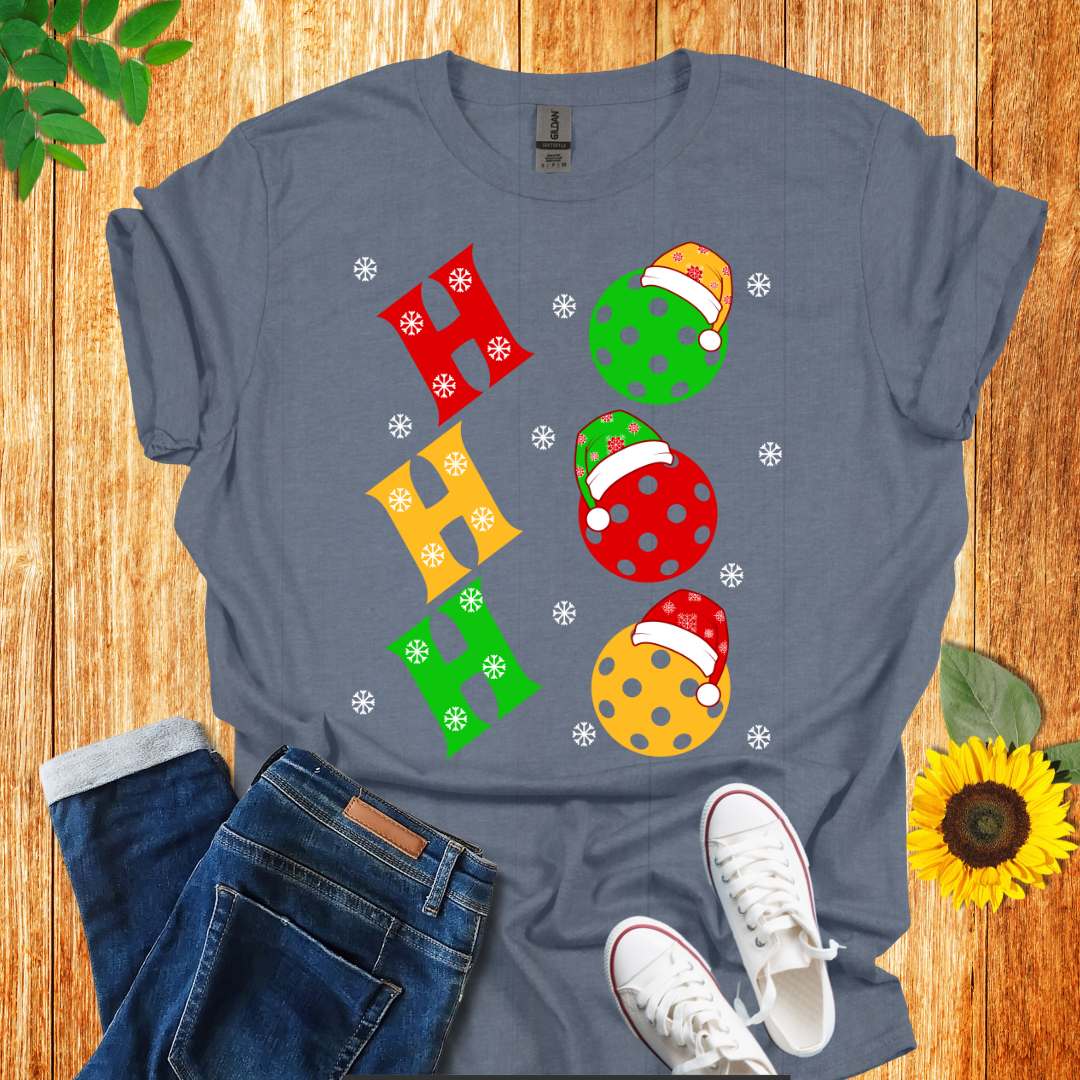 Ho Ho Ho pickleball T-Shirt