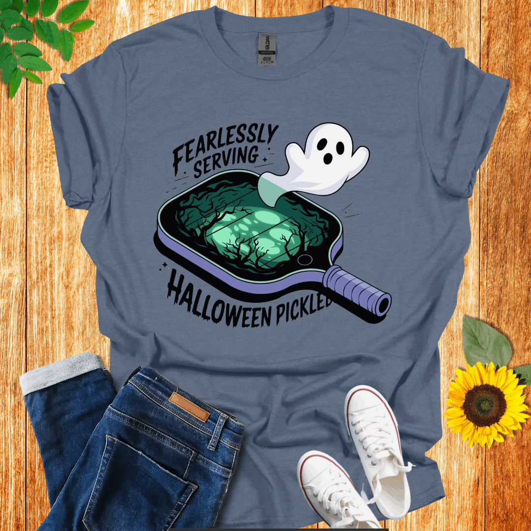 Haunted Paddle Pickleball T-Shirt