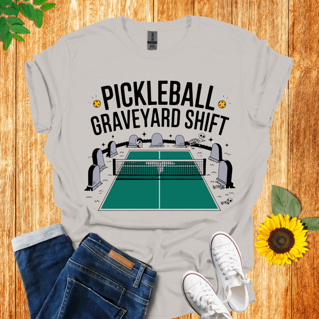 Creepy Court Pickleball T-Shirt