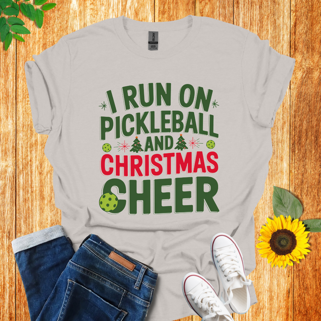 Christmas Cheer Pickleball T-Shirt