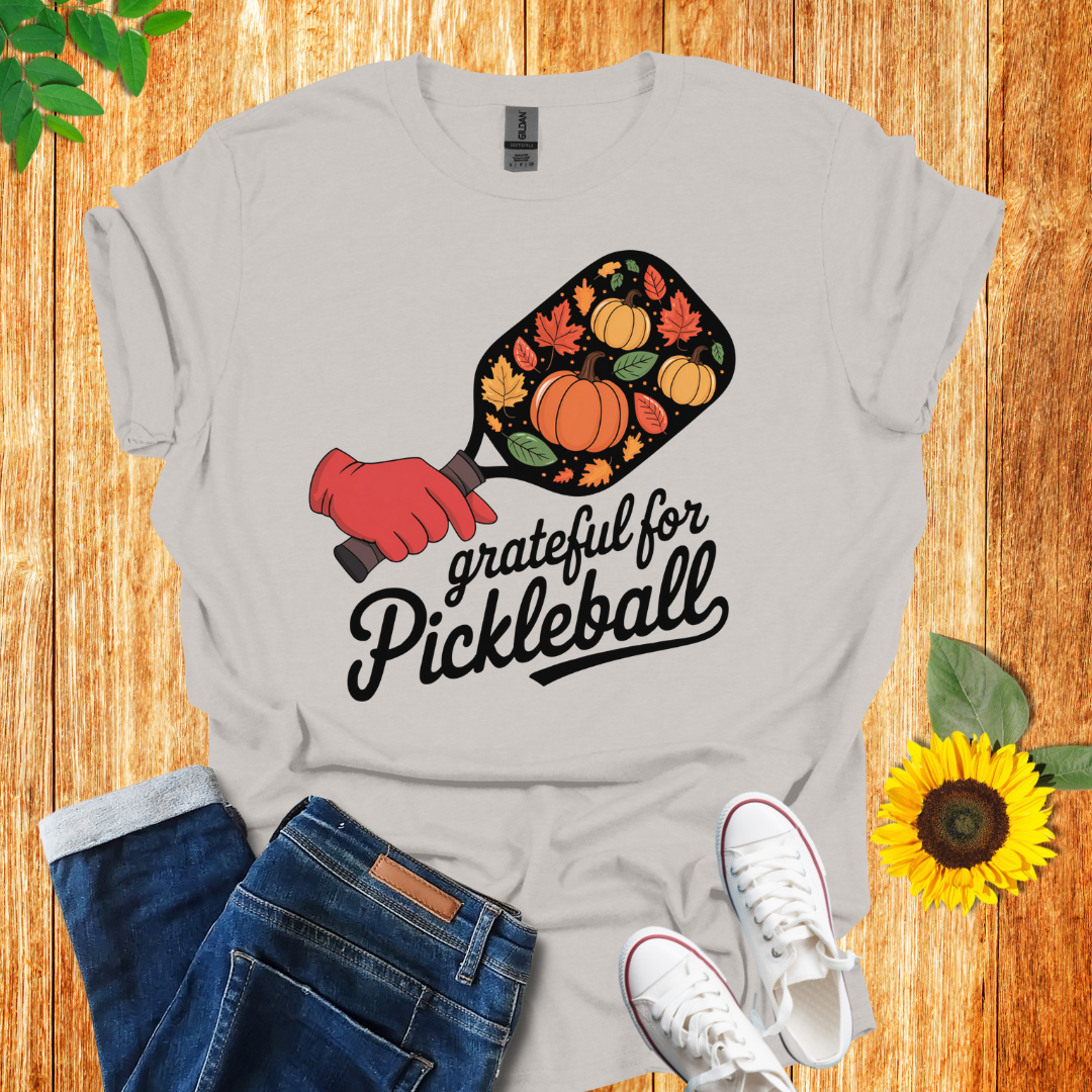 Grateful Pickleball Paddle T-Shirt