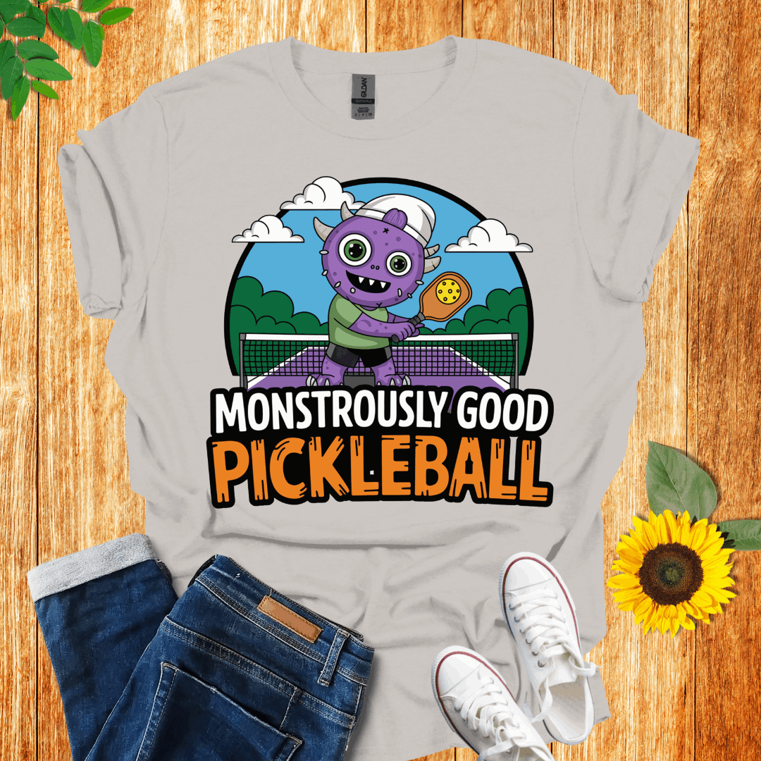 Monster Smash Pickleball  T-Shirt