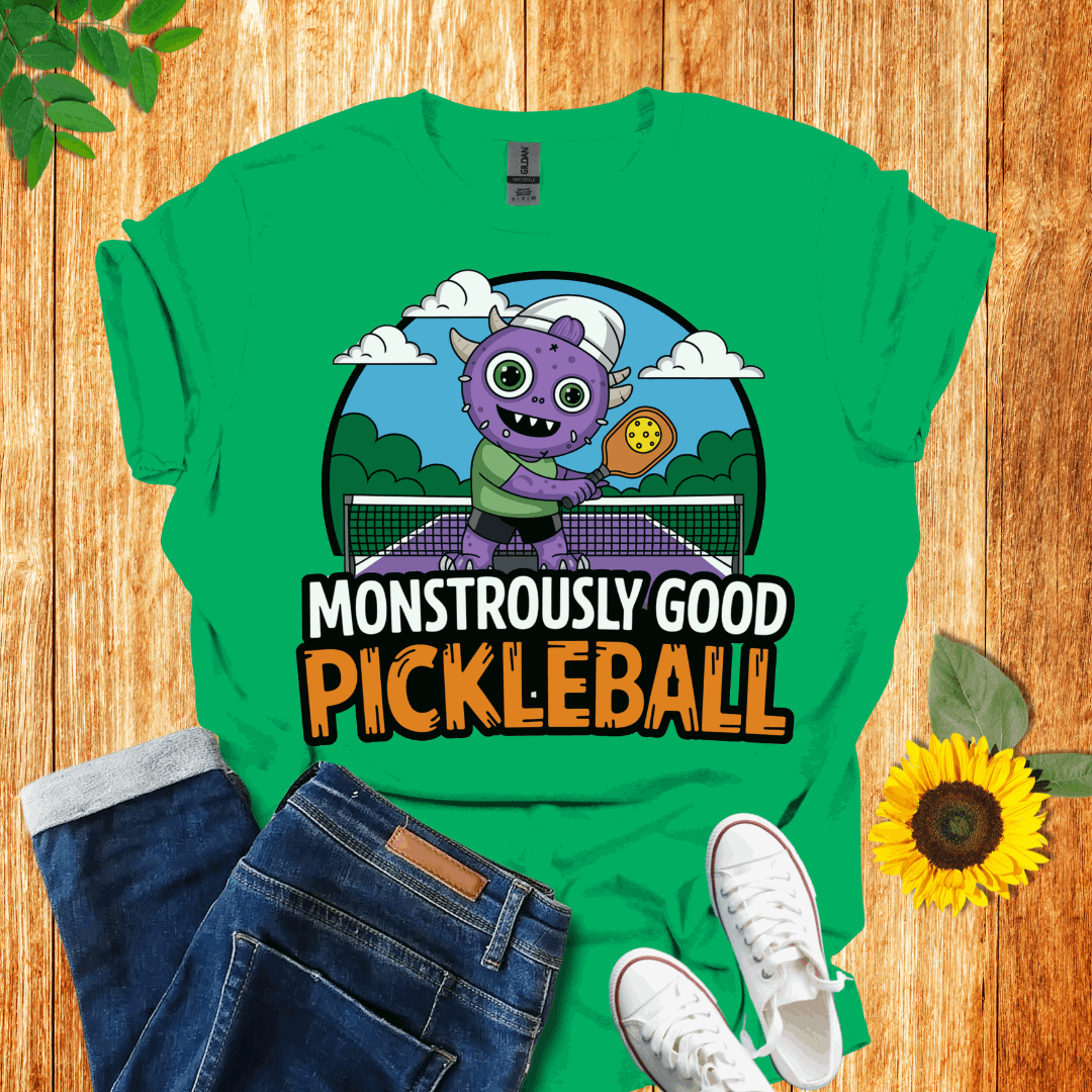 Monster Smash Pickleball  T-Shirt