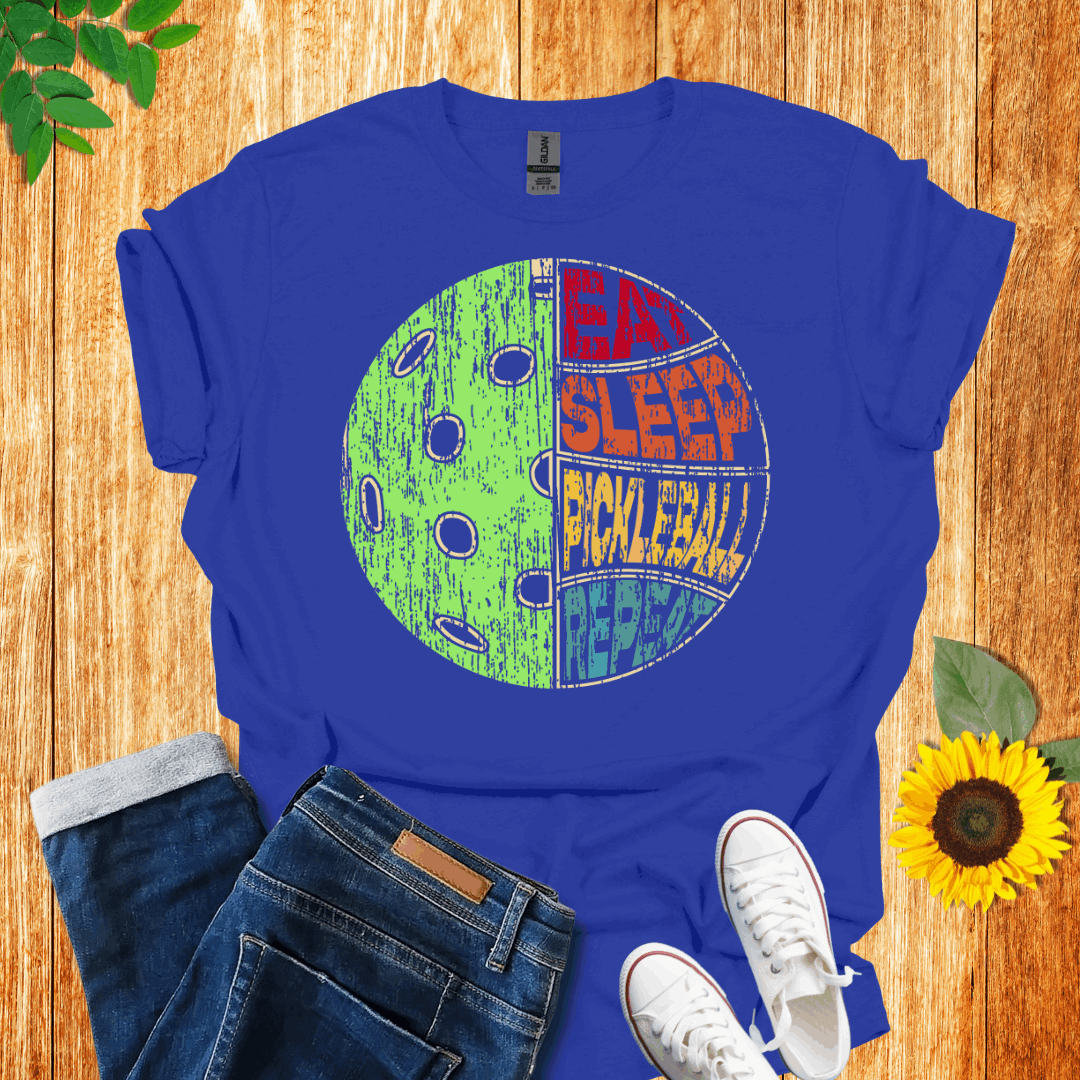 Eat-Sleep-Pickleball-Repeat T-Shirt