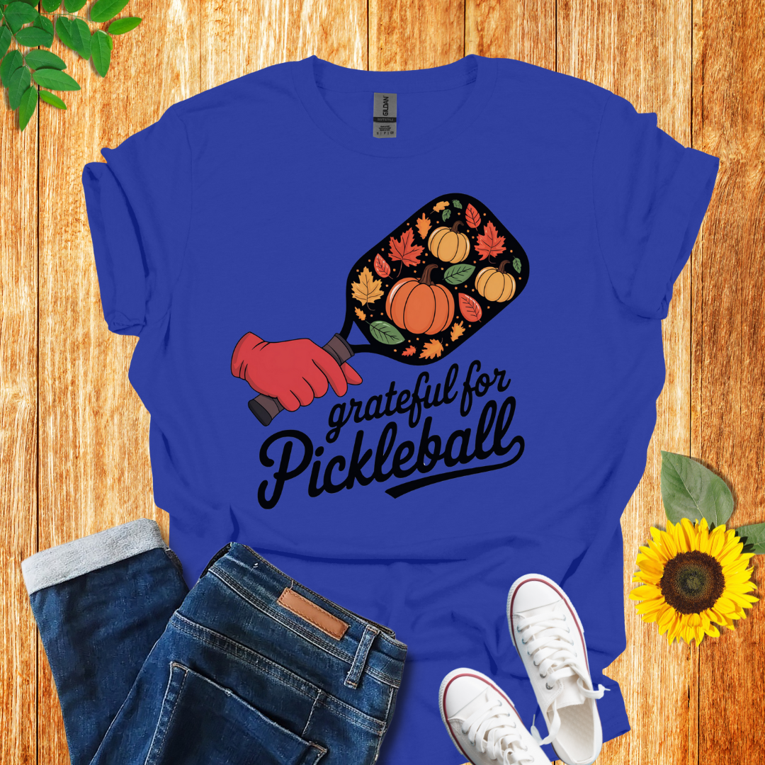 Grateful Pickleball Paddle T-Shirt