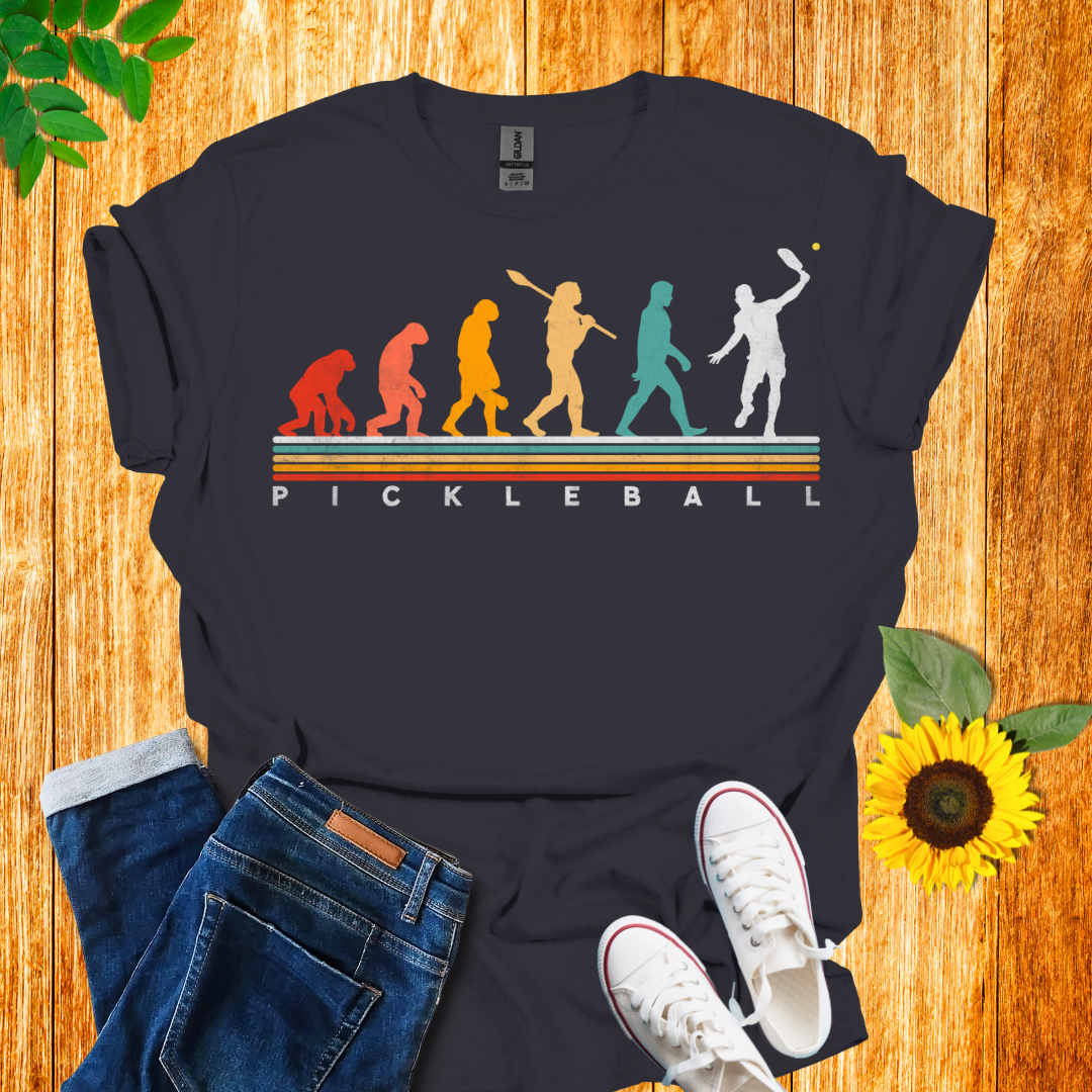 Pickleball Evolution Vintage T-Shirt
