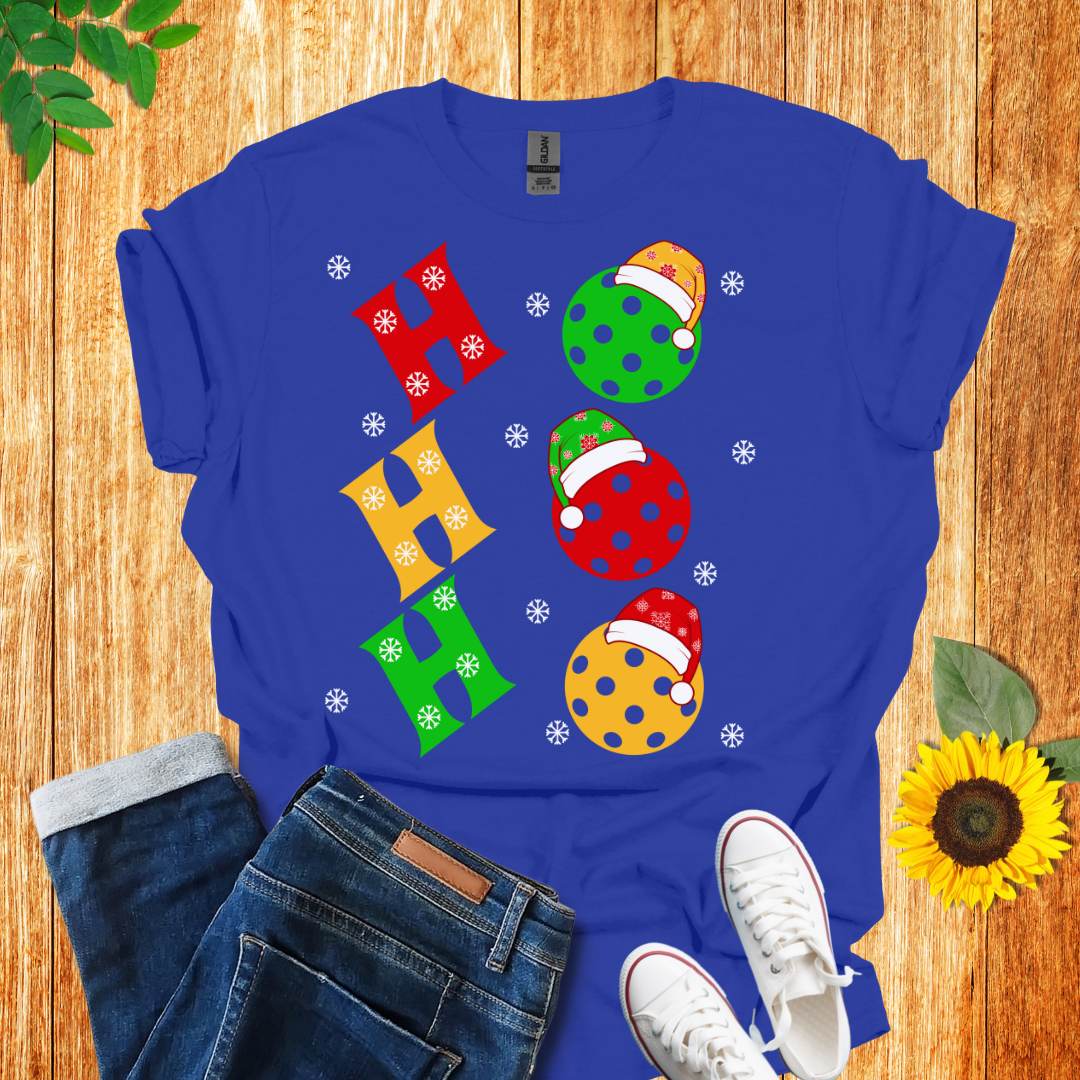 Ho Ho Ho pickleball T-Shirt