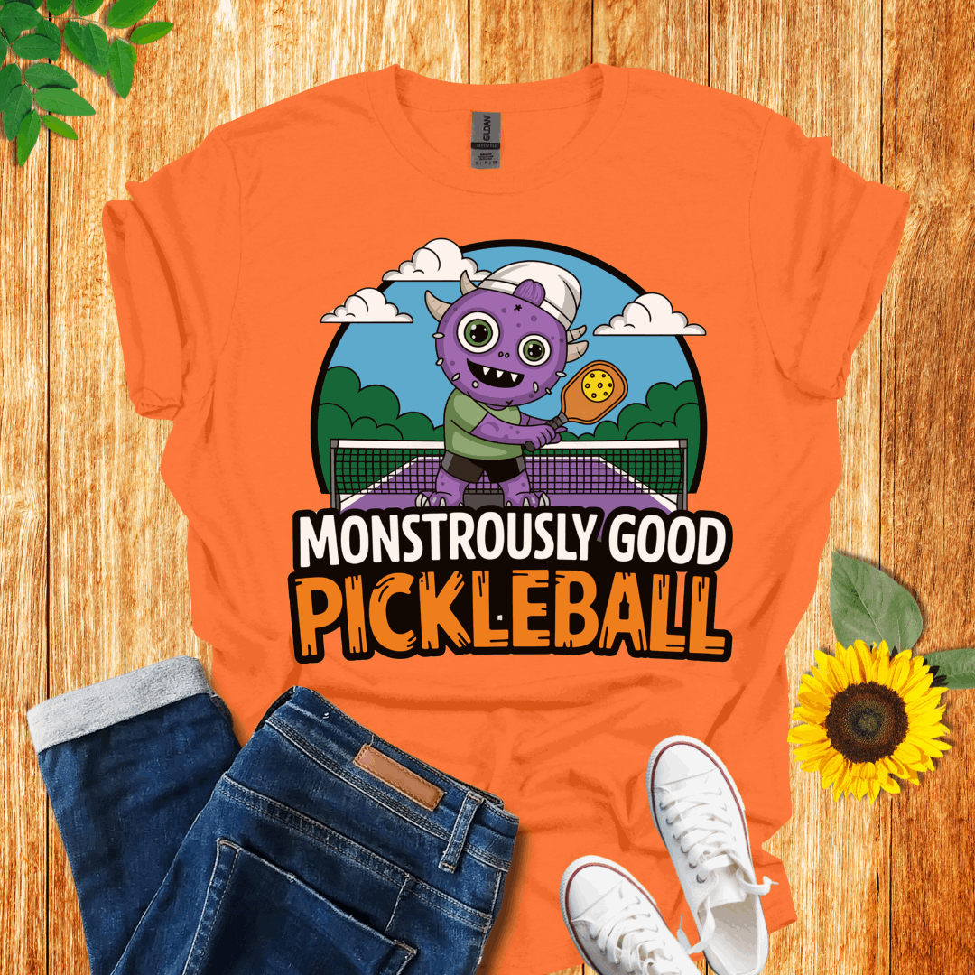 Monster Smash Pickleball  T-Shirt