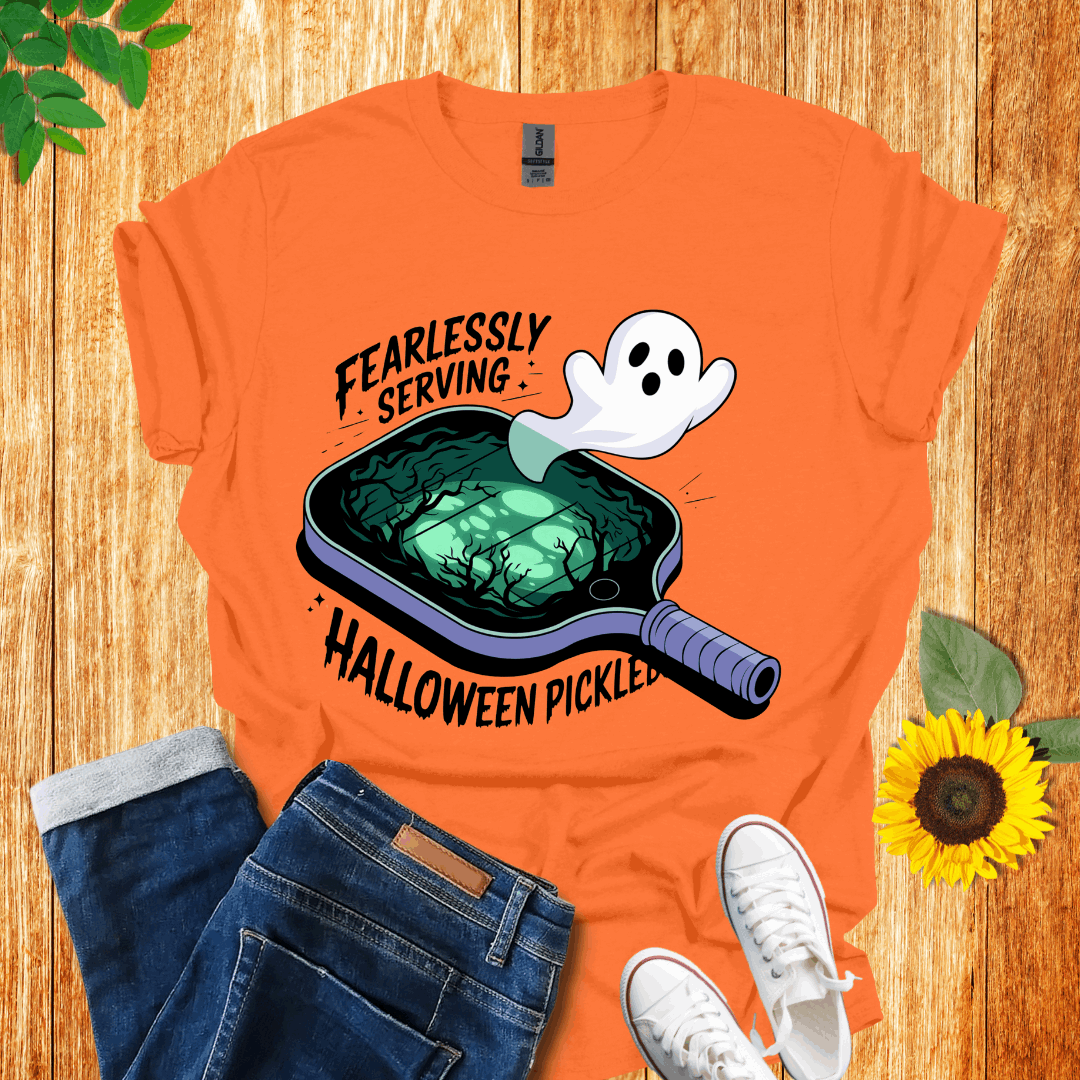 Haunted Paddle Pickleball  T-Shirt