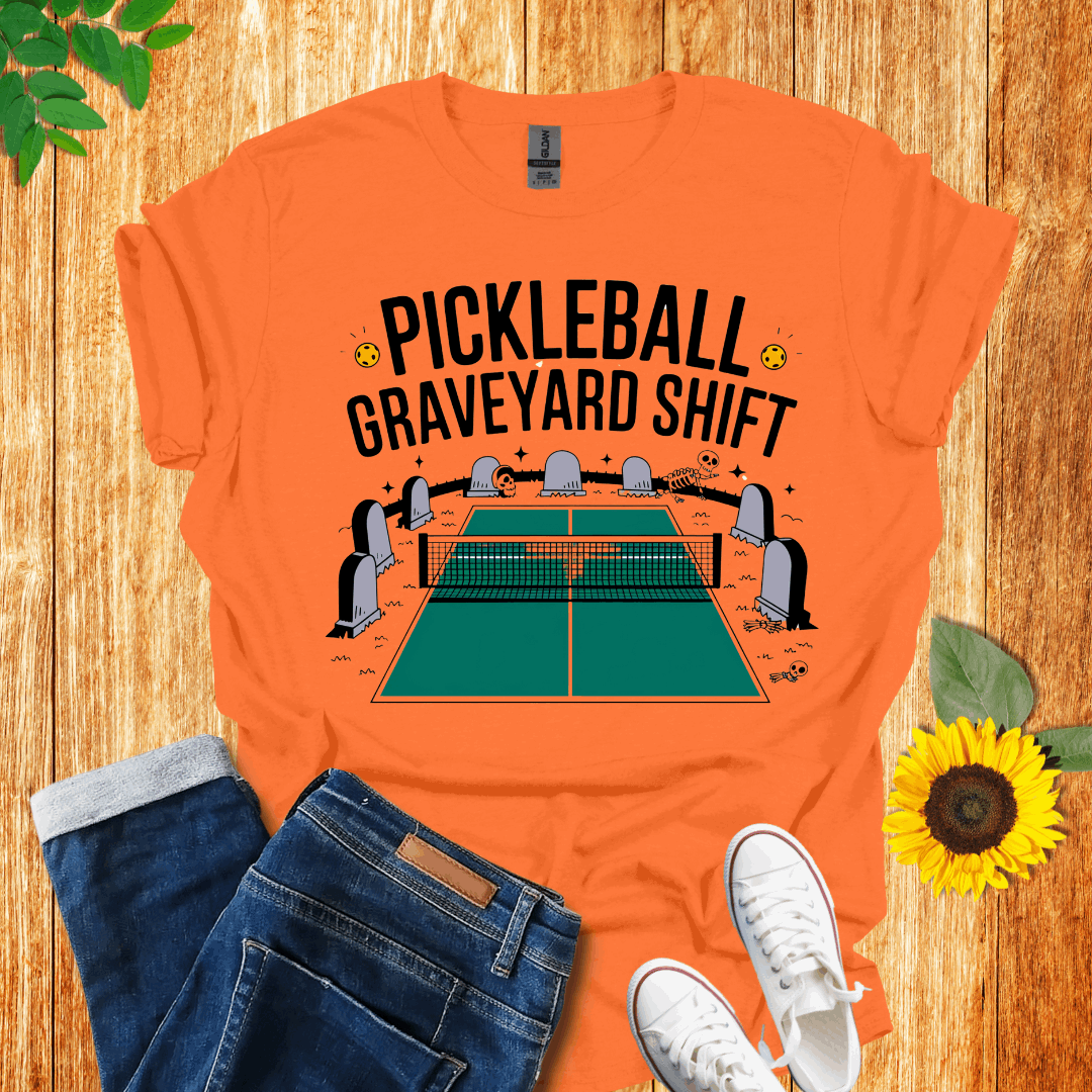 Creepy Court Pickleball T-Shirt