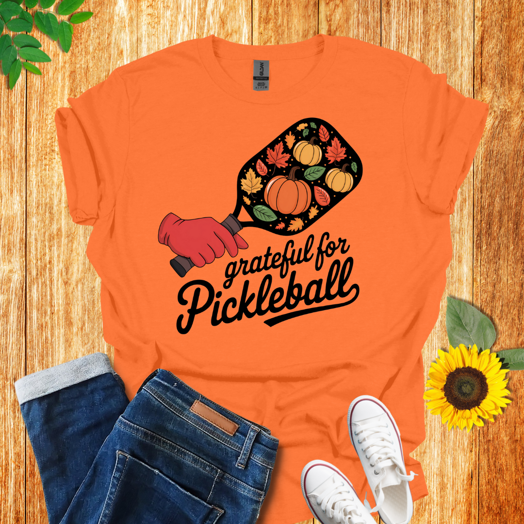 Grateful Pickleball Paddle T-Shirt