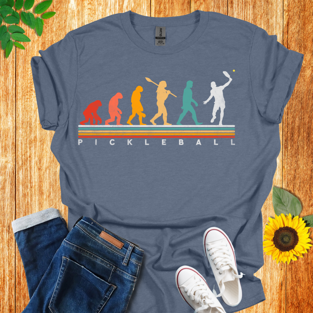 Pickleball Evolution Vintage T-Shirt