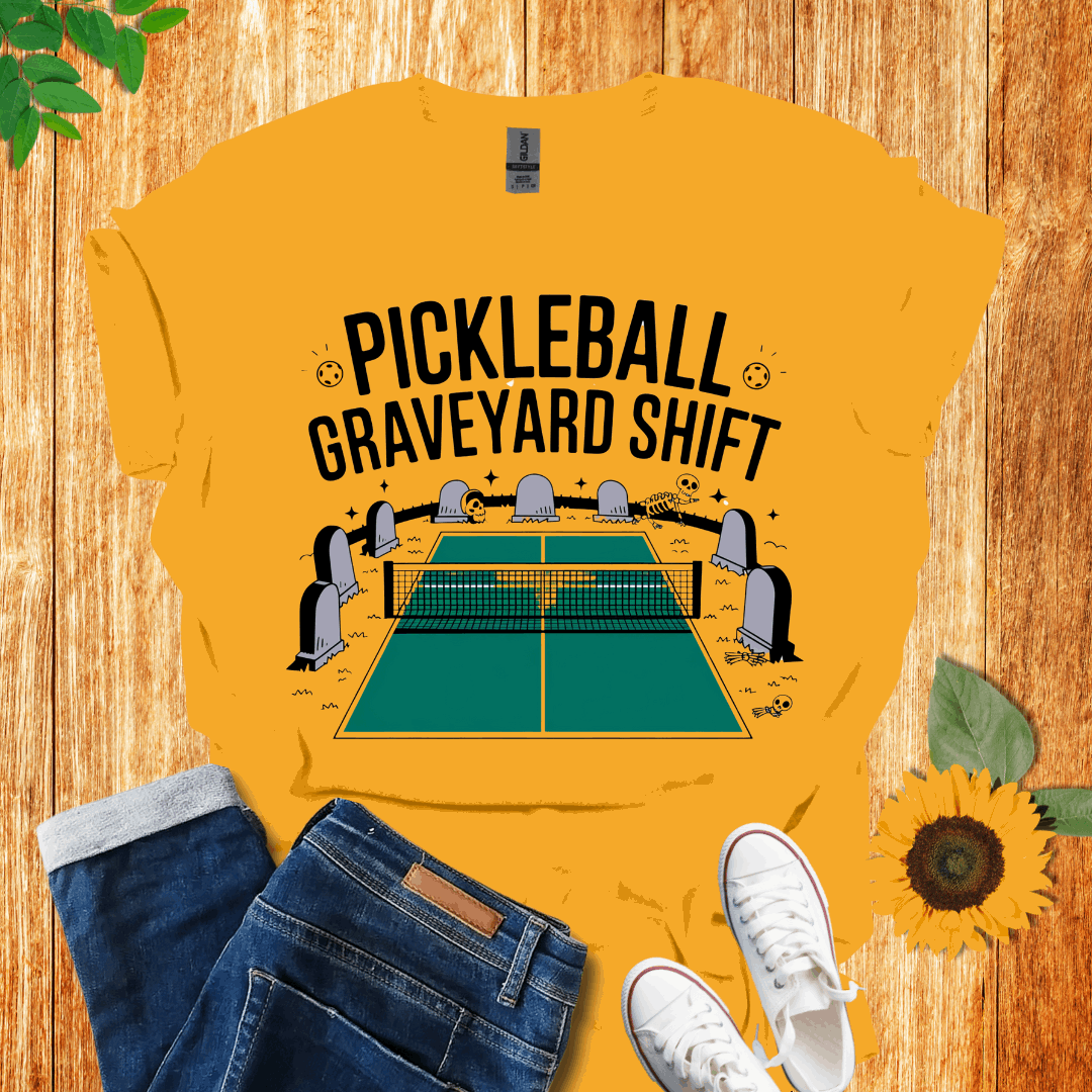 Creepy Court Pickleball T-Shirt