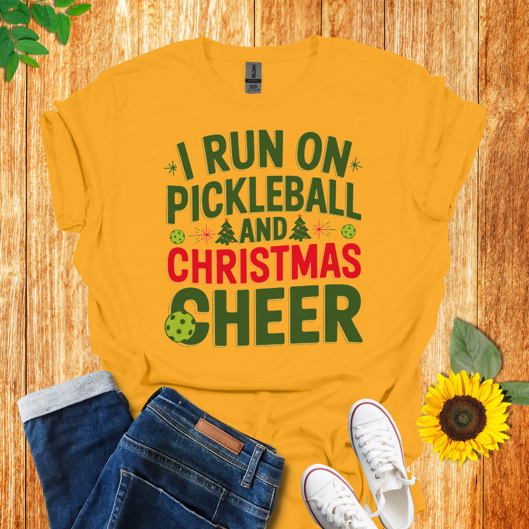 Christmas Cheer Pickleball T-Shirt