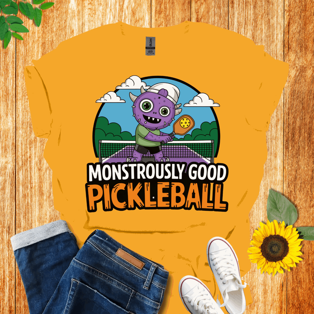 Monster Smash Pickleball  T-Shirt