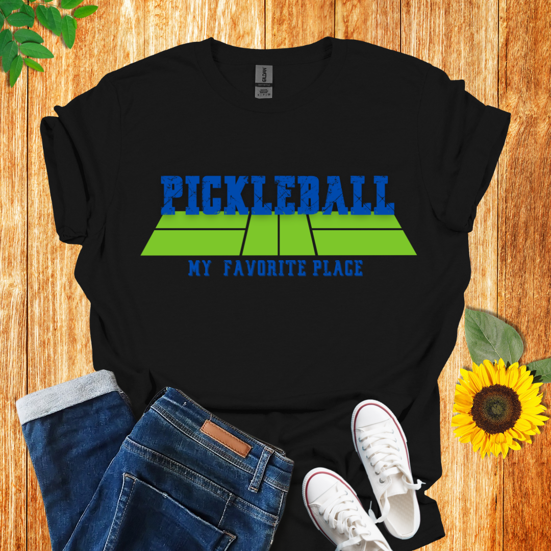 Pickleball My Favorite Place T-Shirt