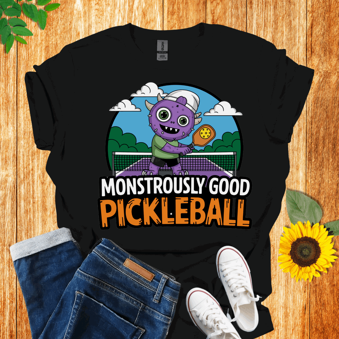 Monster Smash Pickleball  T-Shirt