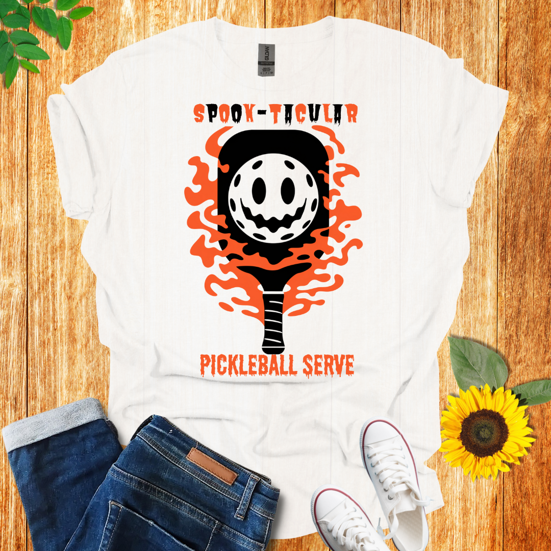 Spook-Tacular Pickleball Serve T-Shirt