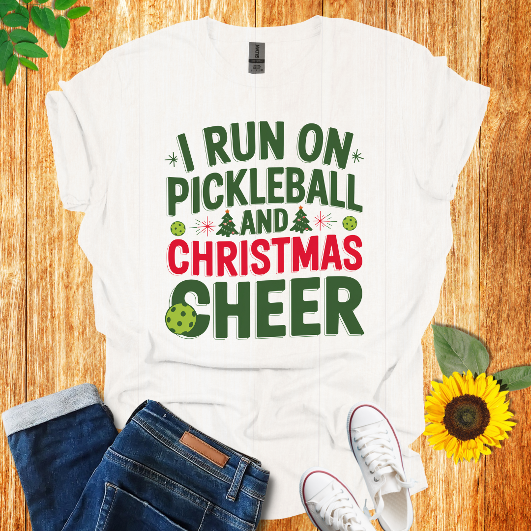 Christmas Cheer Pickleball T-Shirt