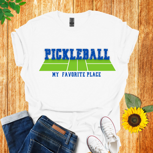 Pickleball My Favorite Place T-Shirt