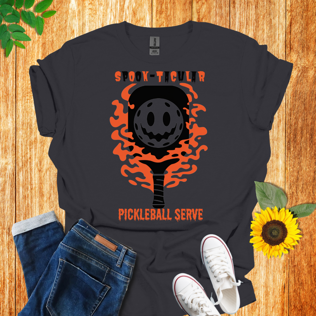 Spook-Tacular Pickleball Serve T-Shirt