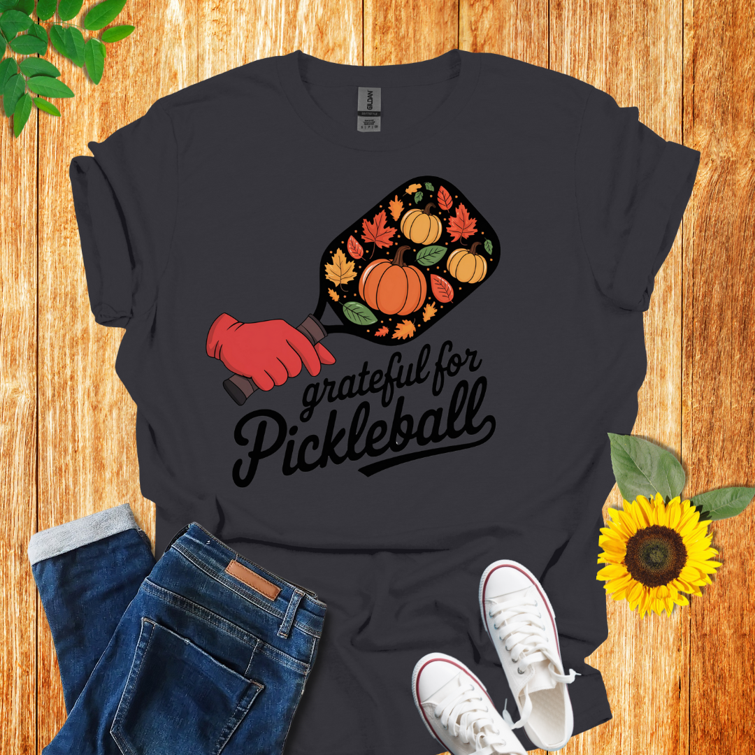 Grateful Pickleball Paddle T-Shirt