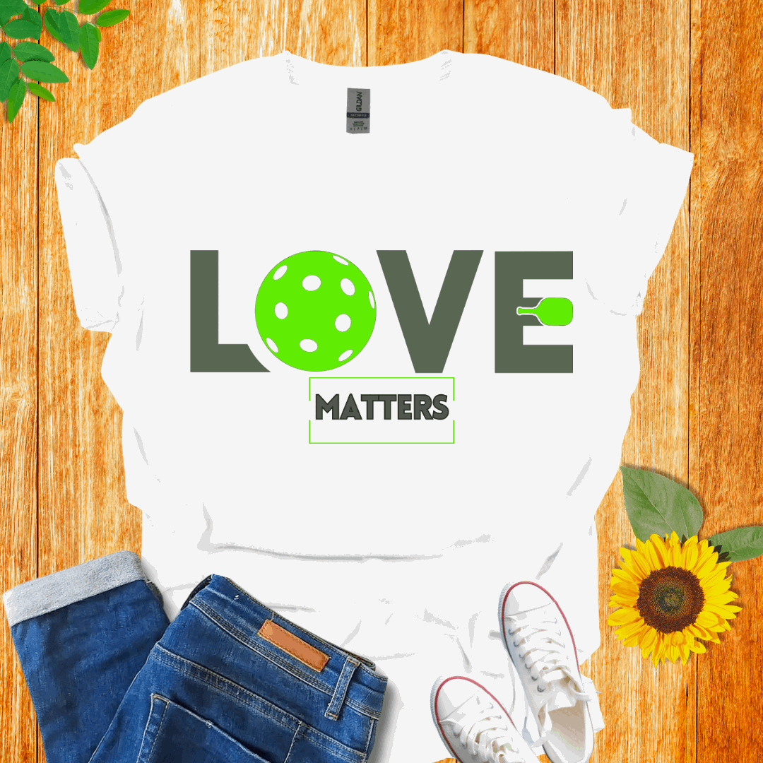 Love Matters Pickleball T-Shirt