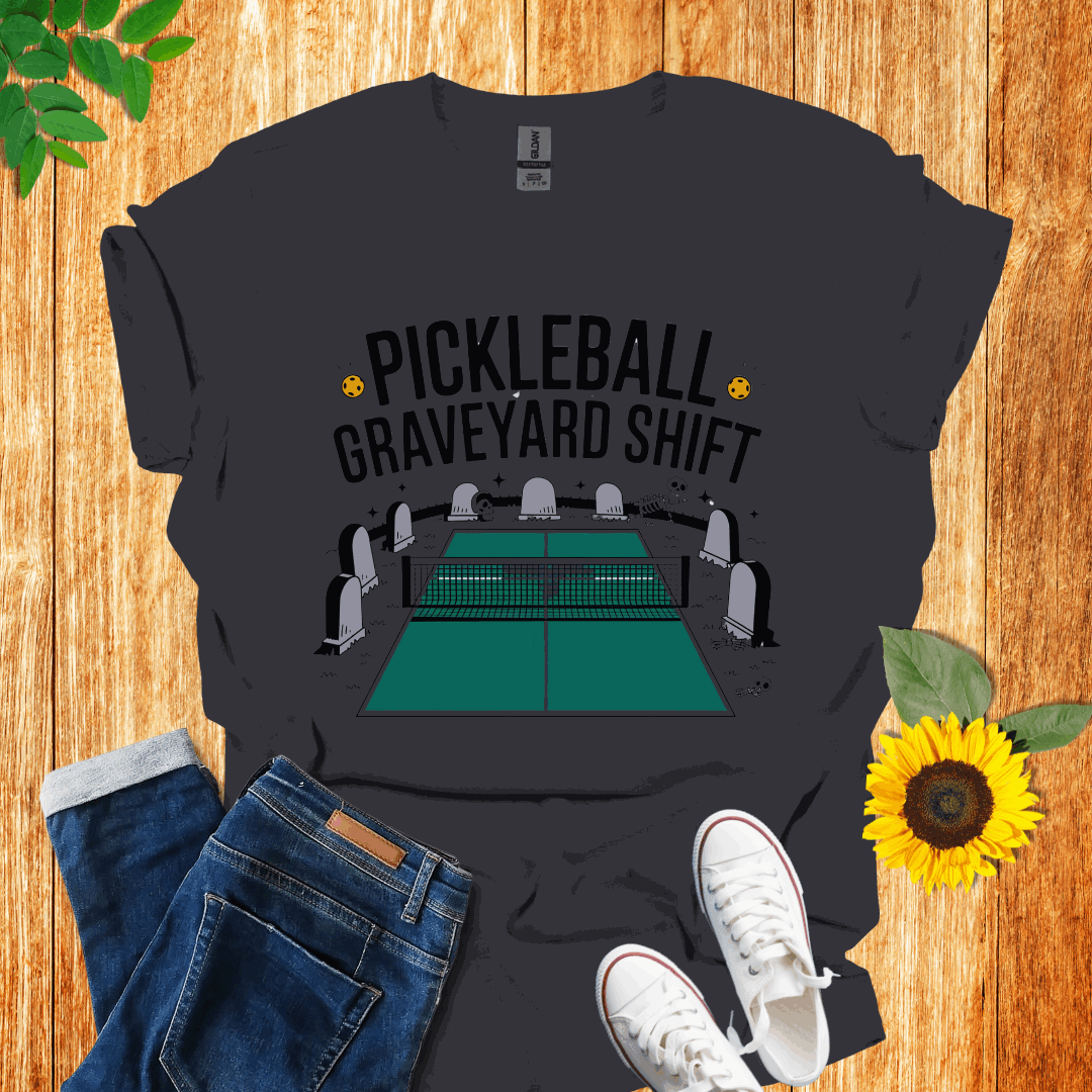 Creepy Court Pickleball T-Shirt