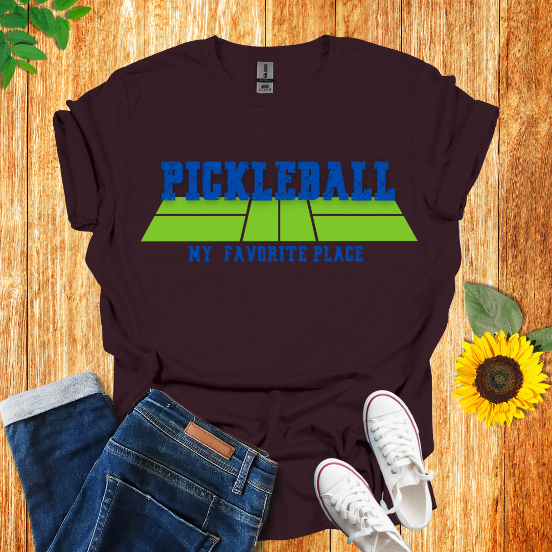 Pickleball My Favorite Place T-Shirt