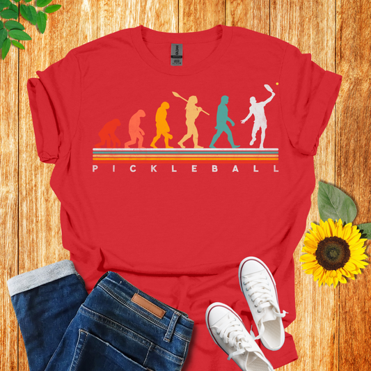 Pickleball Evolution Vintage T-Shirt