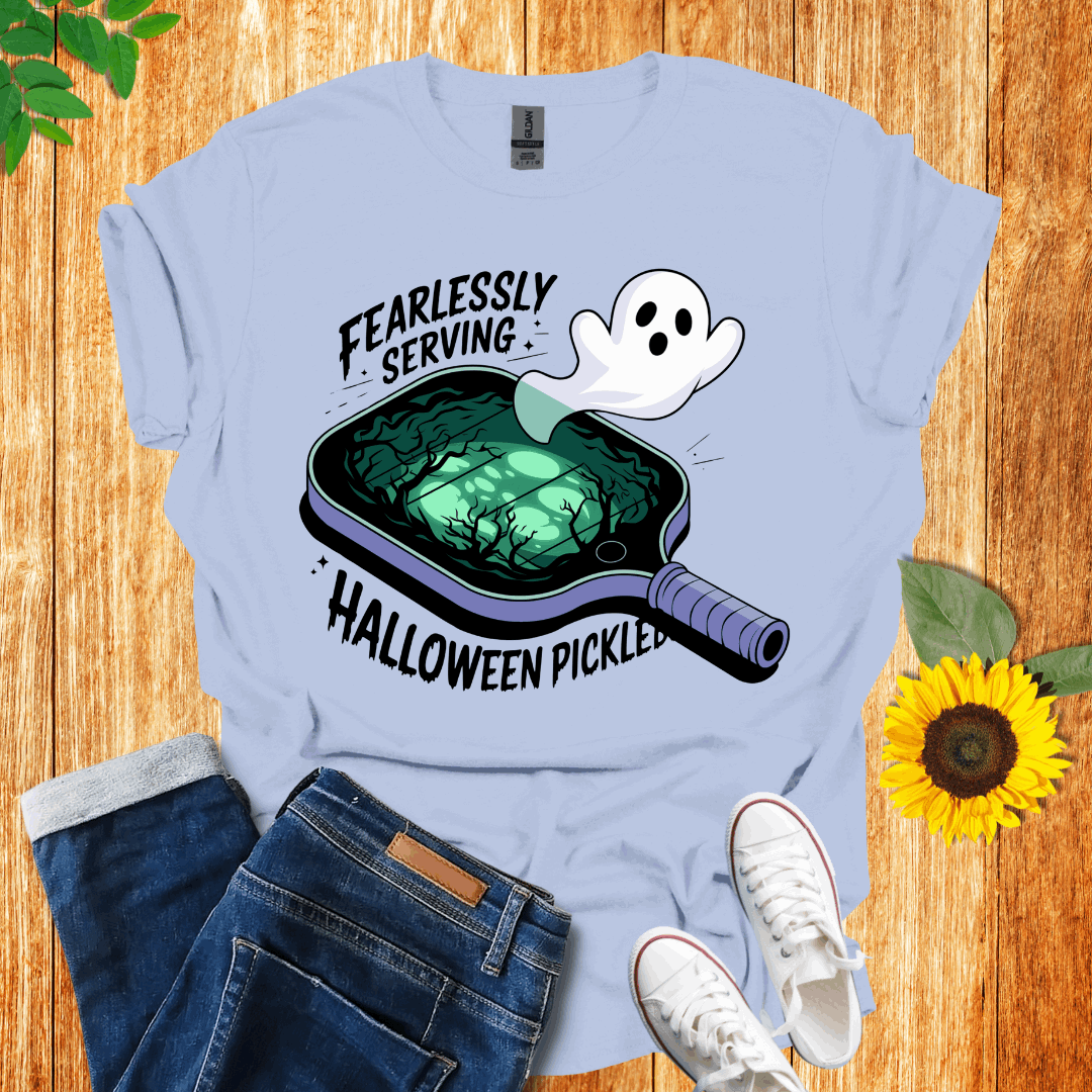 Haunted Paddle Pickleball  T-Shirt