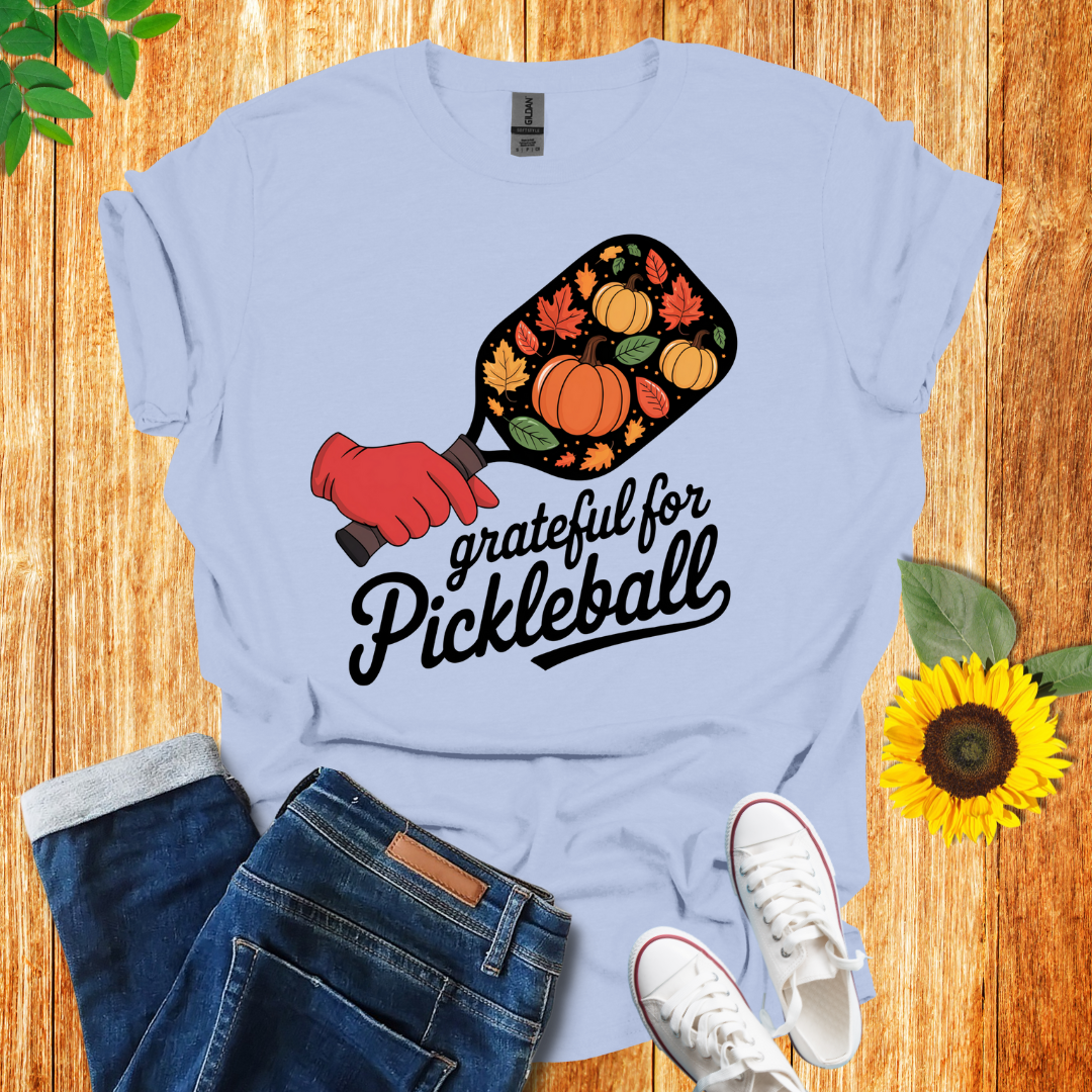 Grateful Pickleball Paddle T-Shirt