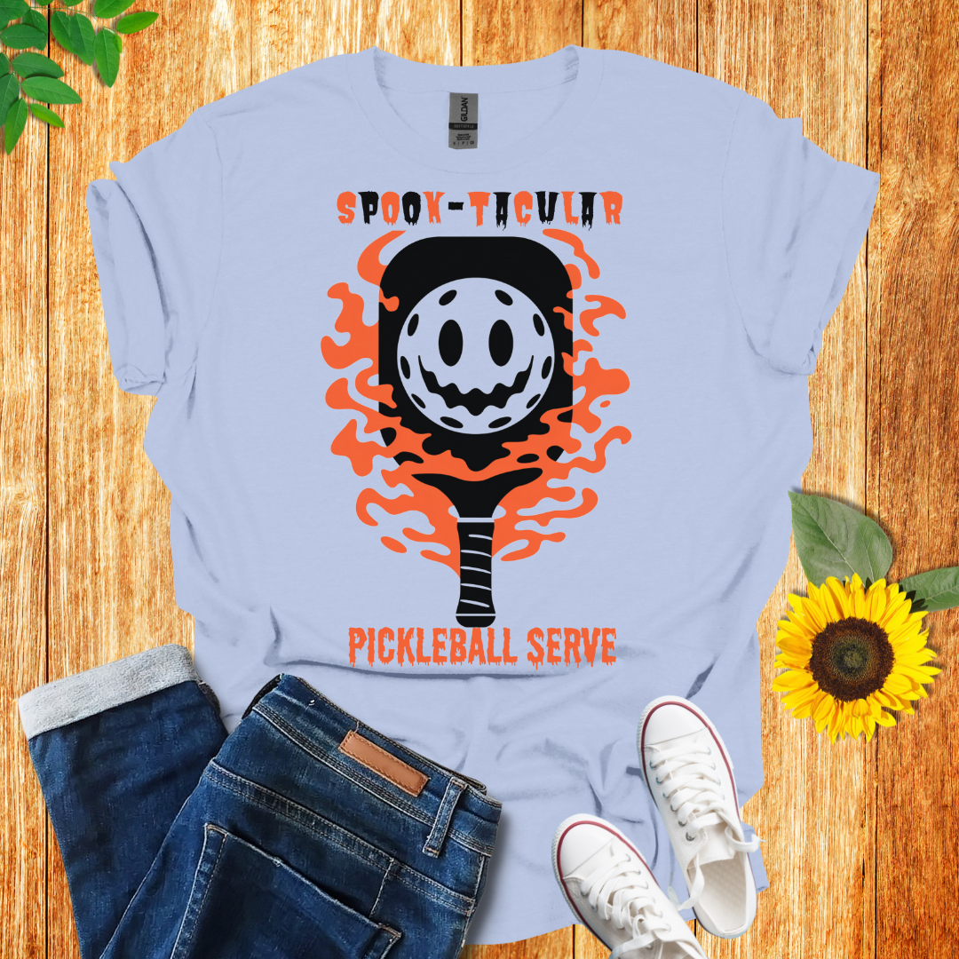 Spook-Tacular Pickleball Serve T-Shirt