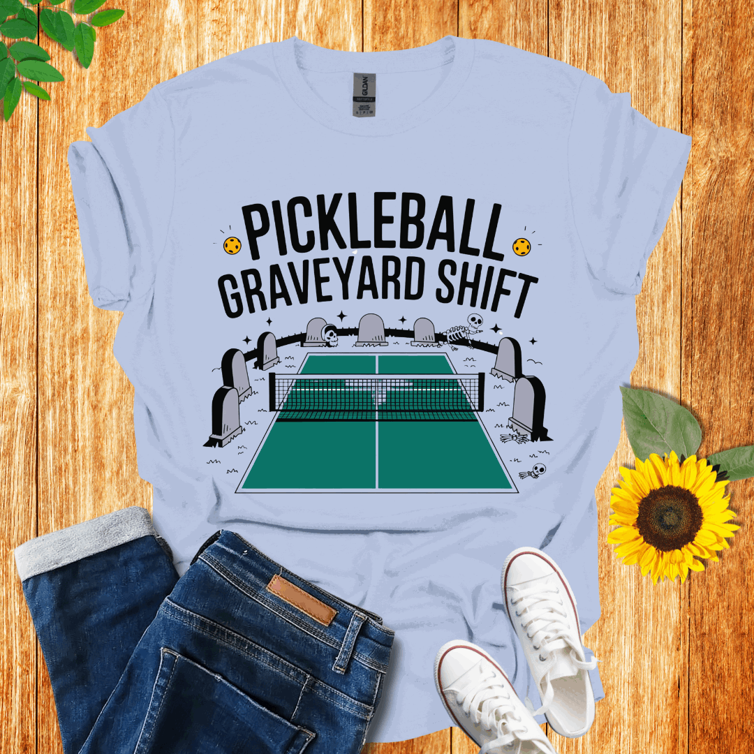 Creepy Court Pickleball T-Shirt