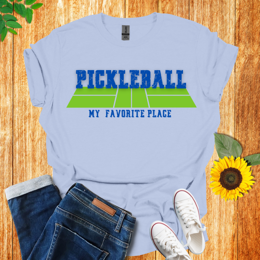 Pickleball My Favorite Place T-Shirt